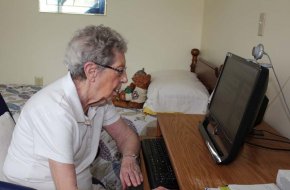 Residents enjoy our free Wi-Fi